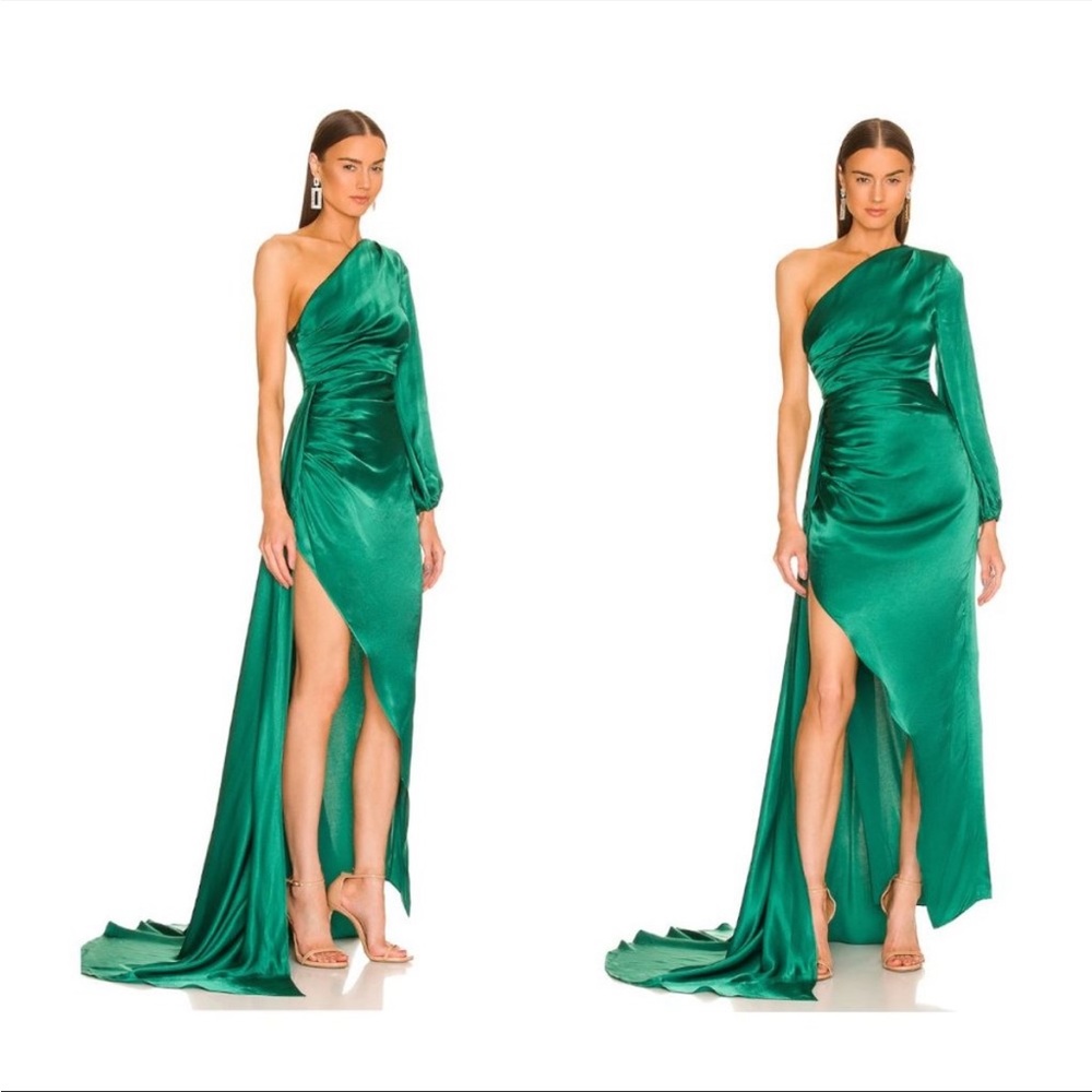 Michael Costello x REVOLVE |  Heather Gown in Green Size S